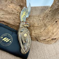 Franklin Mint Knightstone Collection Dragon Fantasy Knife Goddess Of Temptation (A02)