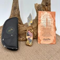 THE SPIRIT OF ECSTASY FANTASY COLLECTOR POCKET KNIFE BY BORIS VALLEJO (A06)