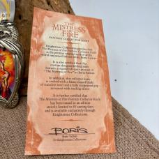 Franklin Mint The Mistress Of Fire Collector Pocket Knife Boris Vallejo (A07)