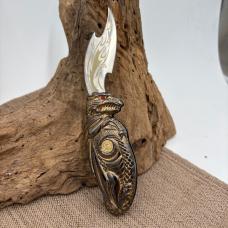 Boris Vallejo Collector Knife Franklin Mint Fantasy Pocket Knife Case (A08)