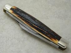 Kissing Crane Robt Klass Solingen Germany Stag 1990 NKCA Club Knife 
