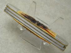 Case XX USA 1986 Stag 5394 Gunboat Canoe NKCA Museum Club Knife