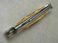 Case XX USA 1986 Stag 5394 Gunboat Canoe NKCA Museum Club Knife