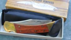 Parker Folding Hunter 5" Closed Mint Original Box Thumb Ramp Stainless Japan #K531 Brass Frame-531