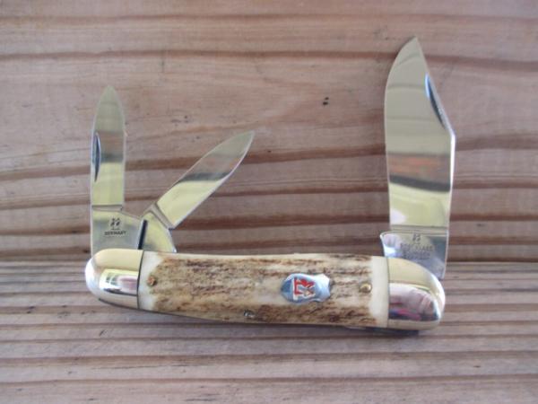Robi Klaas-Kissing Cranes Stag Carpenters Whittler