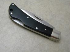 Case XX USA 3 Dot 21051 Slick Black Lockback Knife