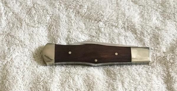 Custom J Peterson Renton, WA Large Coke Bottle Pattern Folding Knife