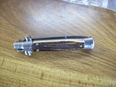 Italian 7 Inch Picklock Dolphin Maniago, Italy Gen. Stag/Antler UNUSED Beauty!