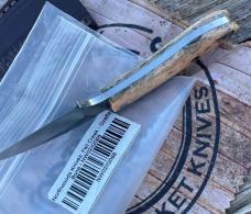 NORTHWOODS KNIVES ** FALL CREEK GIRAFFE BONE FIXED BLADE W/SHEATH