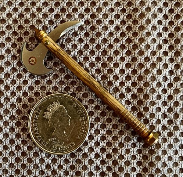 Henry Loos Custom Miniature Battle Ax, Hatchet, Tomahawk