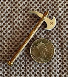 Henry Loos Custom Miniature Battle Ax, Hatchet, Tomahawk
