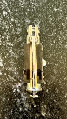 Beautiful 1960’s Dark Horn Miniature Switchblade Knife, Swedge Blade Grind, Italy