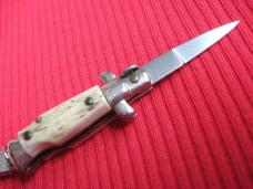 White Stag Italian Mini Keychain Picklock STILETTO Switchblade Knife - Mint