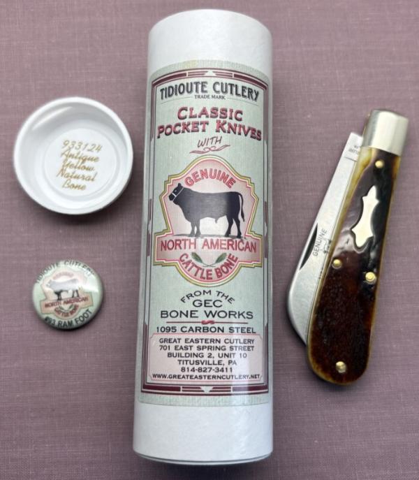 Buffalo Brand City Stock Stockman Pocket Knife. Special factory Order by Charlie C. SFO ...... (GEC)