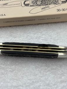 Camillus Classic Cartridge Vintage CC2 1992 30-30 Winchester Cartridge Knife Made In USA New In Box