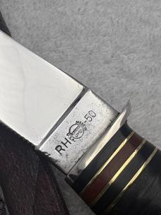 Remington Vintage RH50 Fixed Blade Sheath Knife Made In USA