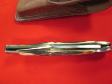 Schrade  Uncle Henry Single Blade Liner Lock Staglon Handle Model 127UH