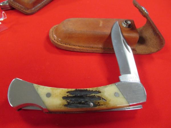 Schrade Single Blade Lockback Stag Handle Schrade Single Blade Lockback Stag Handle