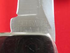 Schrade Single Blade Lockback Stag Handle 