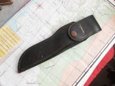 VTG VALOR SKINNER JAPAN Leather Sheath Fixed Blade Knife