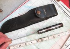 VTG VALOR SKINNER JAPAN Leather Sheath Fixed Blade Knife