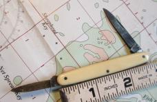 VTG FRIECR ERN & CO Solingen 2 Blade Equal End Pen Knife  B38