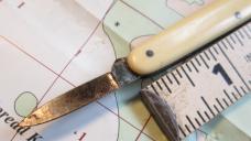 VTG FRIECR ERN & CO Solingen 2 Blade Equal End Pen Knife  B38