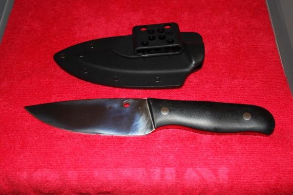 Spyderco Serrata Ackerman Design Fixed Blade Knife w kydex sheath Spyderco Serrata Ackerman Design Fixed Blade Knife w kydex sheath