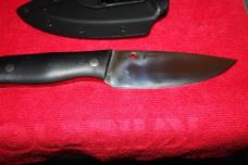 Spyderco Serrata Ackerman Design Fixed Blade Knife w kydex sheath