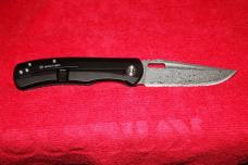 Bastion Folding Knife Brass/Copper Bolster New Damascus Laminated w VG-10 core 
