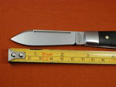 Beaver Falls Cutlery Smooth Ebony Wood Jack Knife from Cooper Cutlery USA EBONY