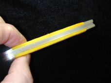 Cooper Cutlery Yellow Jigged Bone Razor Trapper Knife NIT Made in USA 5119YJB