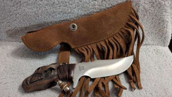United Stainless Fixed Blade Knife with Sheath