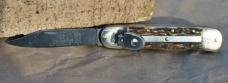 Hubertus Ritter Springer Mint Gnarly Stag 3 1/2" Closed Threaded Bolsters Factory Working Order