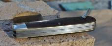 TL 29 Kutmaster Utica NY War Years Brass And Steel liners, Bolsters, Bail  And Liner Lock 4" Closed