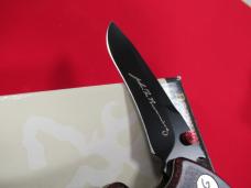 Browning Red Eclipse Liner Lock Made in Italy Model #074
