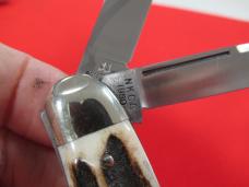Kissing Crane 1980 NKCA Museum Humpback Stag Whittler