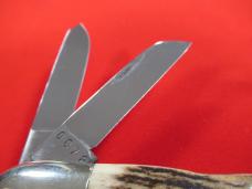 Kissing Crane 1975 NKC&DA Anglo Saxon Stag Whittler 