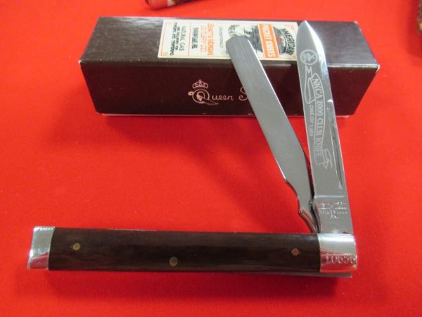 Schatt & Morgan 2000 NKCA Buffalo Horn Doctors Knife 