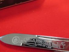 Schatt & Morgan 2000 NKCA Buffalo Horn Doctors Knife 