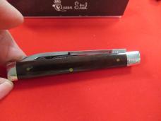 Schatt & Morgan 2000 NKCA Buffalo Horn Doctors Knife 