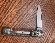 MINT STAG HANDLE ETCHED LEVER LOCK