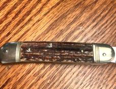 MINT STAG HANDLE ETCHED LEVER LOCK