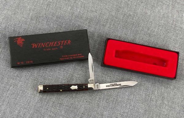 Black Box Winchester – 1989 Doctors Knife – W15 2978 - Jigged Bone