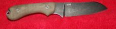 Bradford Guardian 3 Knife w leather sheath