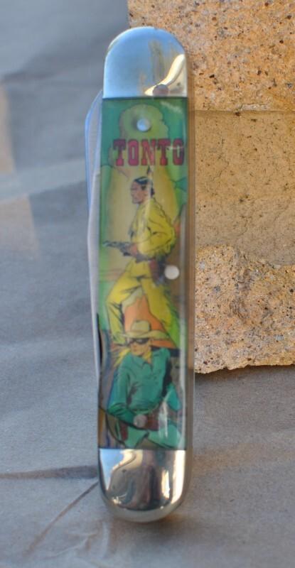 Camillus 4" Closed 1989 Factory Mint Riders Of The Silver Screen Tonto Lone Ranger Large Heavy Camillus 4" Closed 1989 Factory Mint Riders Of The Silver Screen Tonto Lone Ranger Large Heavy