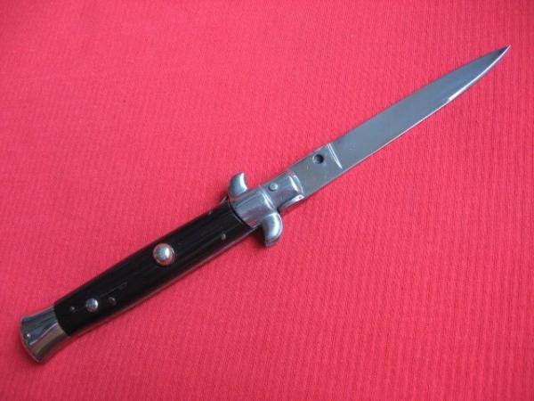 Vintage 9" Transitional Italian Stiletto Switchblade Knife - Unusual -  Unused Condition