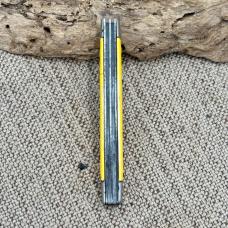 Imperial England Crown 2 Blade Yellow Folding Pen Pocket Knife Vintage (105)