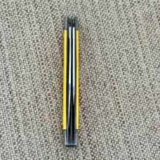 Imperial England Crown 2 Blade Yellow Folding Pen Pocket Knife Vintage (105)