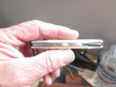 VTG EDGE MARK JAPAN 11-340 EXPLORER Smooth Bone Lockback KnifeC23